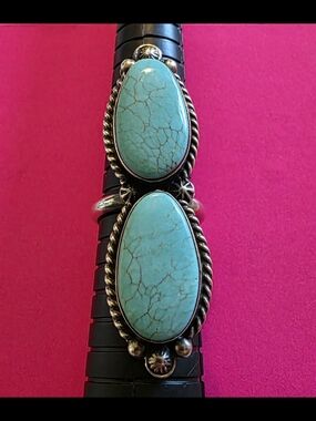 2 STONE NATIVE RING